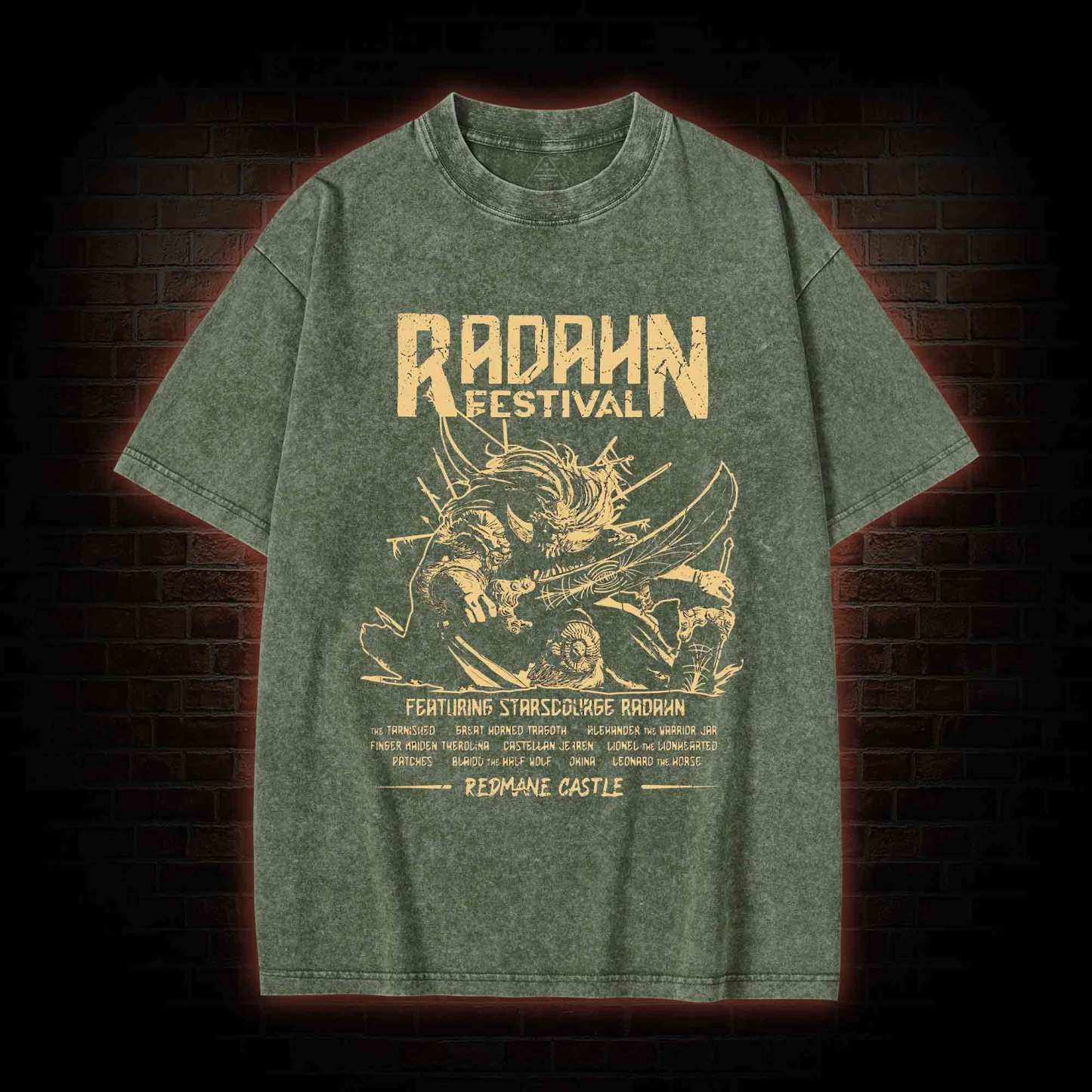 Red Lion Washed T-shirt