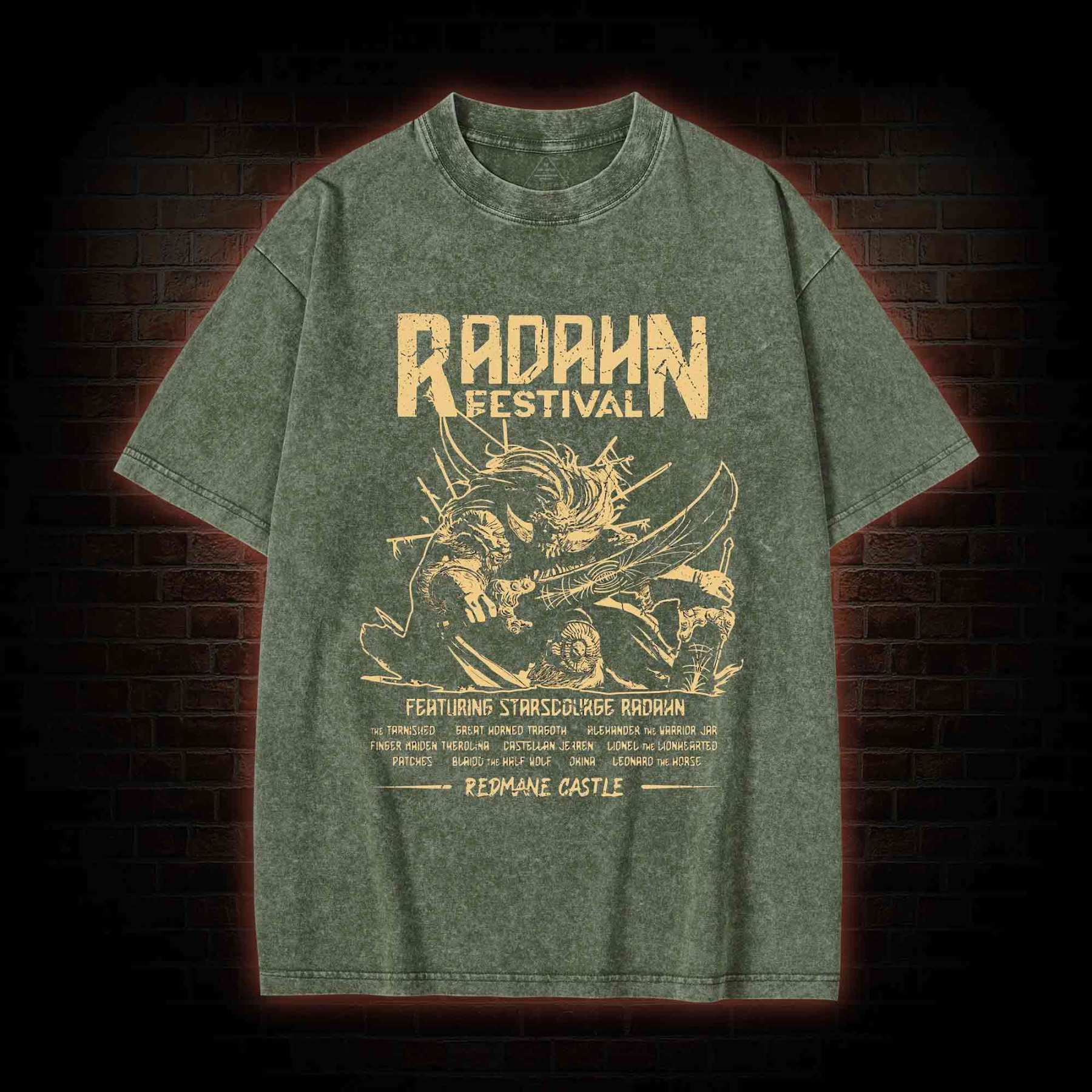 Red Lion Washed T-shirt