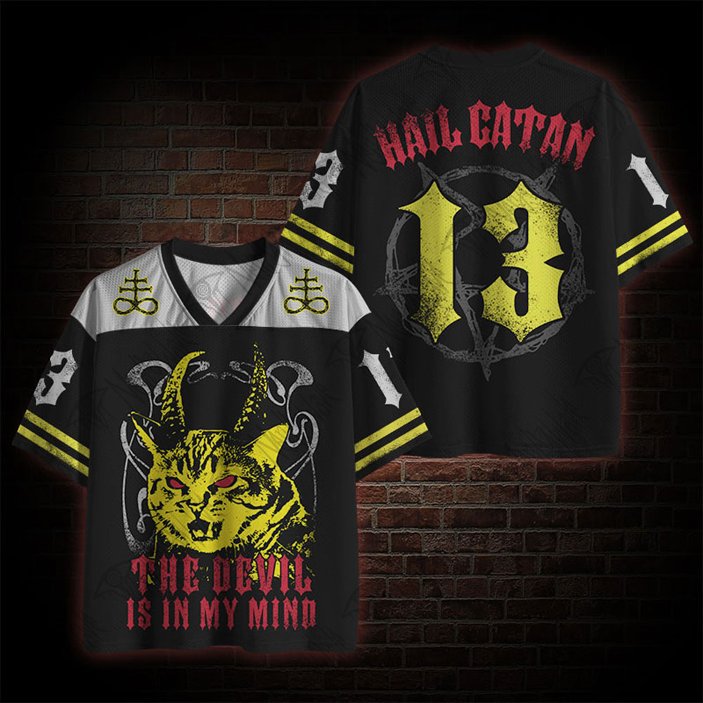 The Devil is in My Mind Mesh Jersey