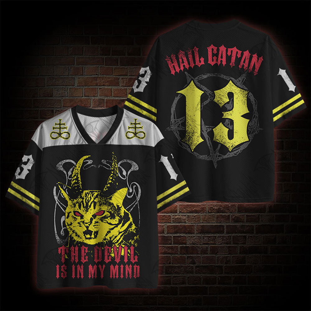 The Devil is in My Mind Mesh Jersey