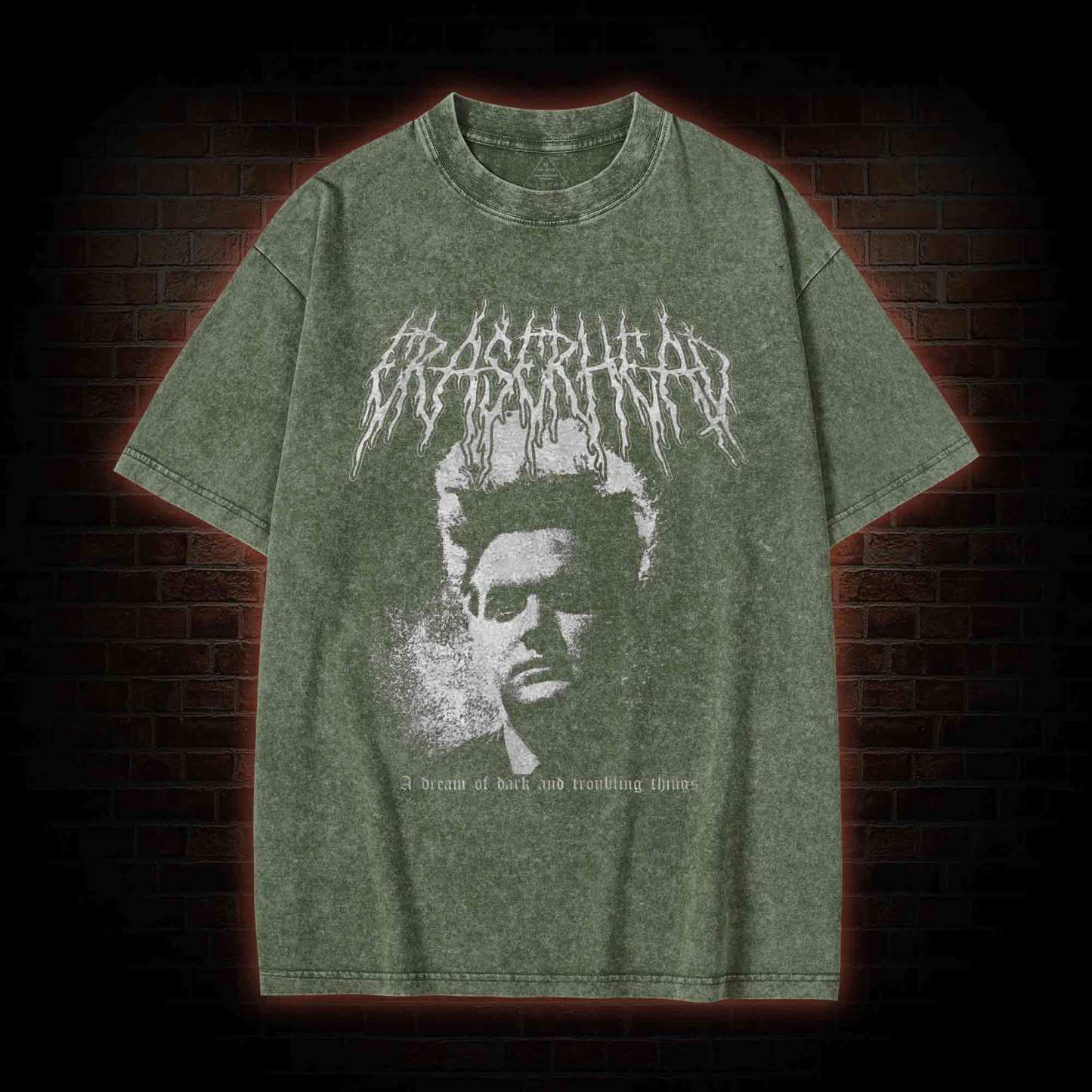 A Dream of Dark and Troubling Thing Washed T-shirt