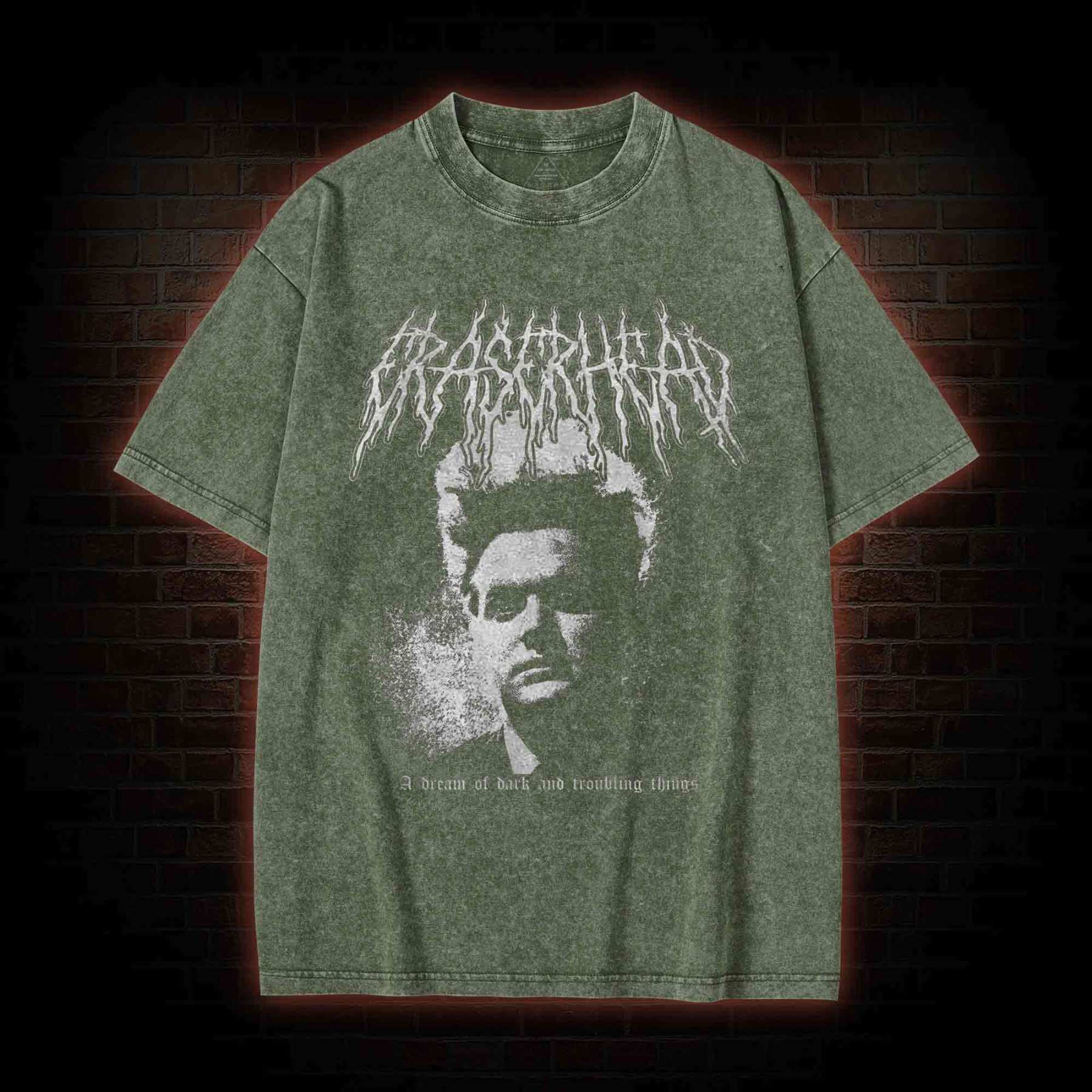 A Dream of Dark and Troubling Thing Washed T-shirt