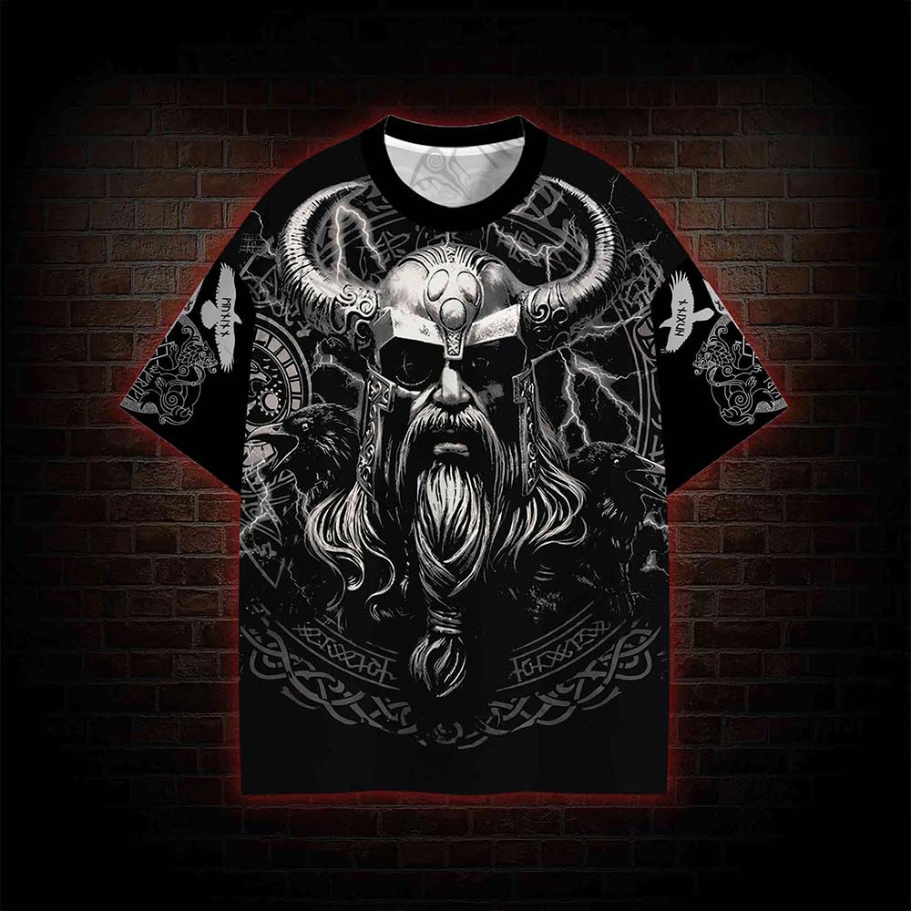Celtic Viking Norse God Warrior All Over Print T-shirt