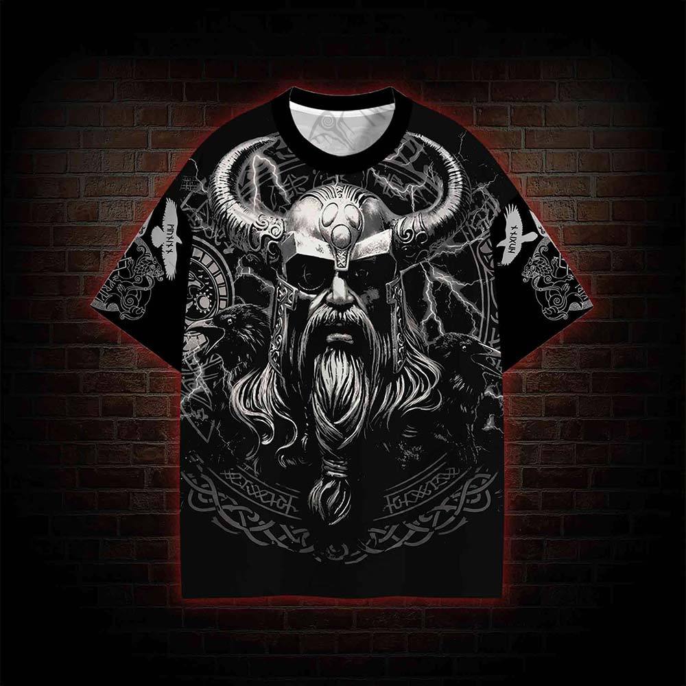 Celtic Viking Norse God Warrior All Over Print T-shirt