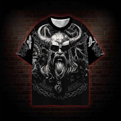 Celtic Viking Norse God Warrior All Over Print T-shirt
