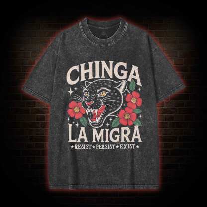 Persist Exist Washed T-shirt