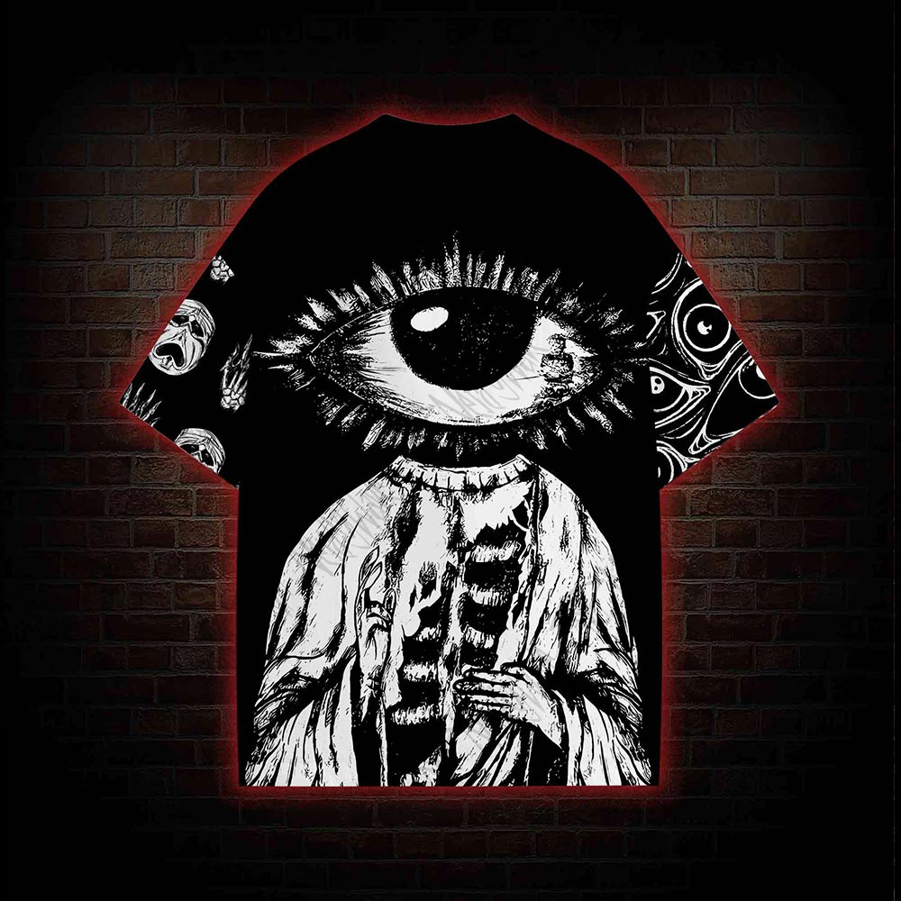 Creepy Eyes Graphic T-shirt