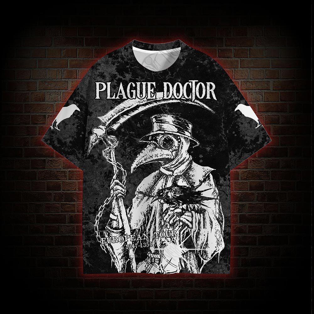 Plague Doctor Graphic T-shirt