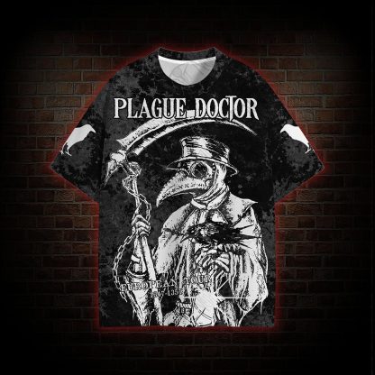 Plague Doctor Graphic T-shirt