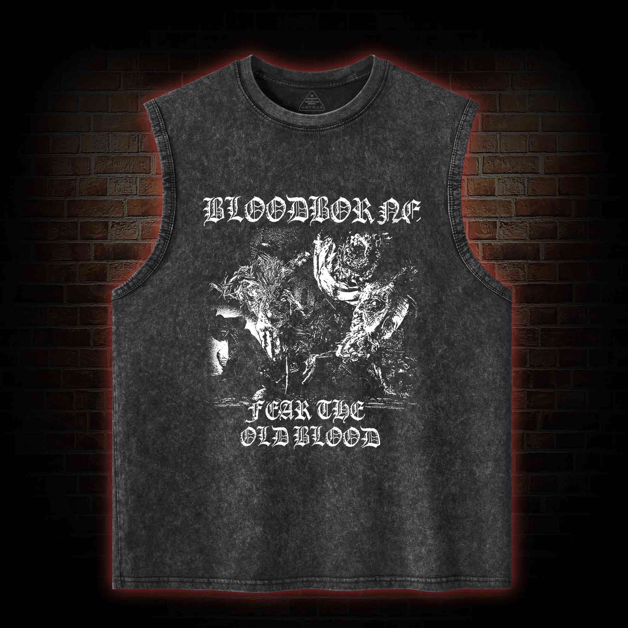 The Accursed Washed Tank Top