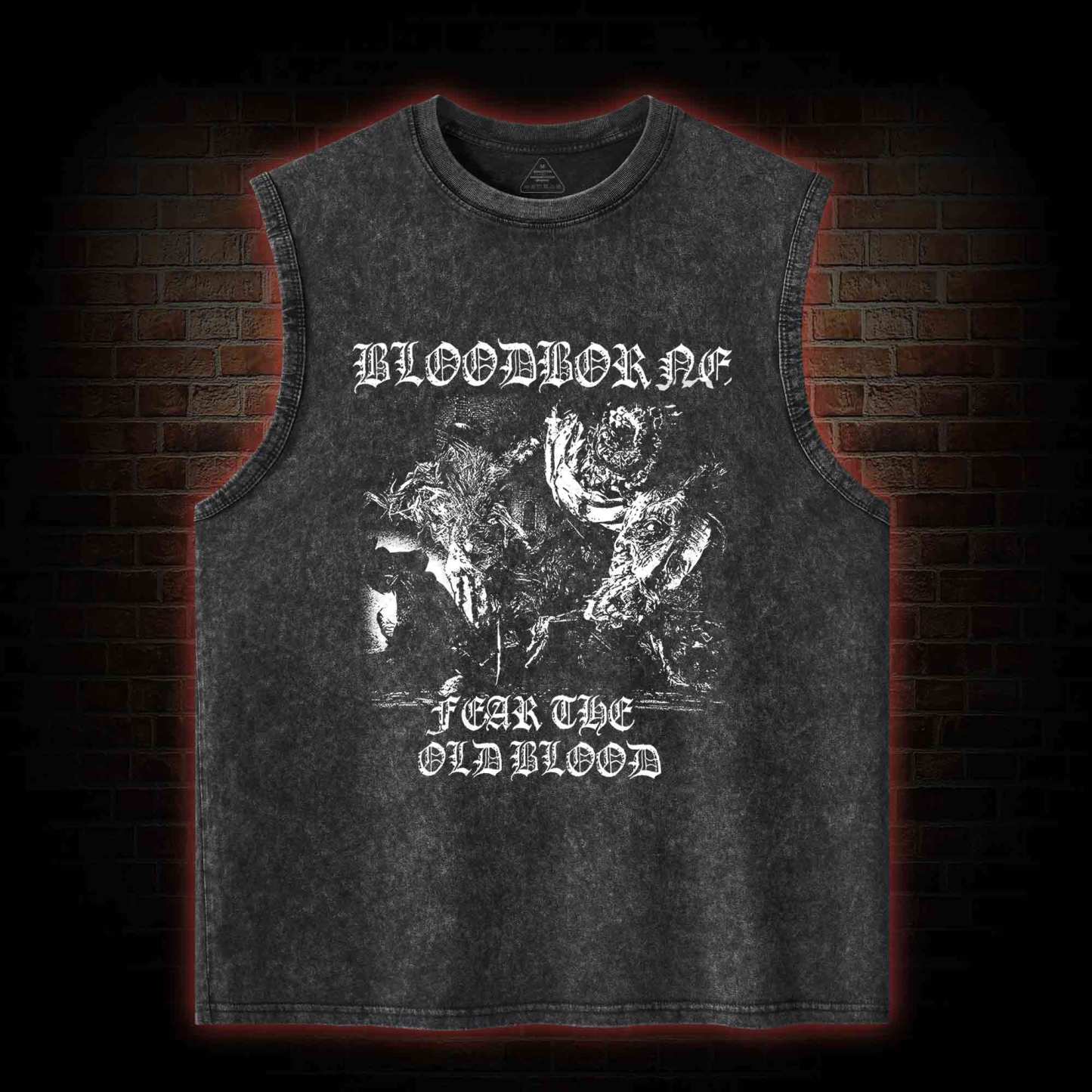 The Accursed Washed Tank Top
