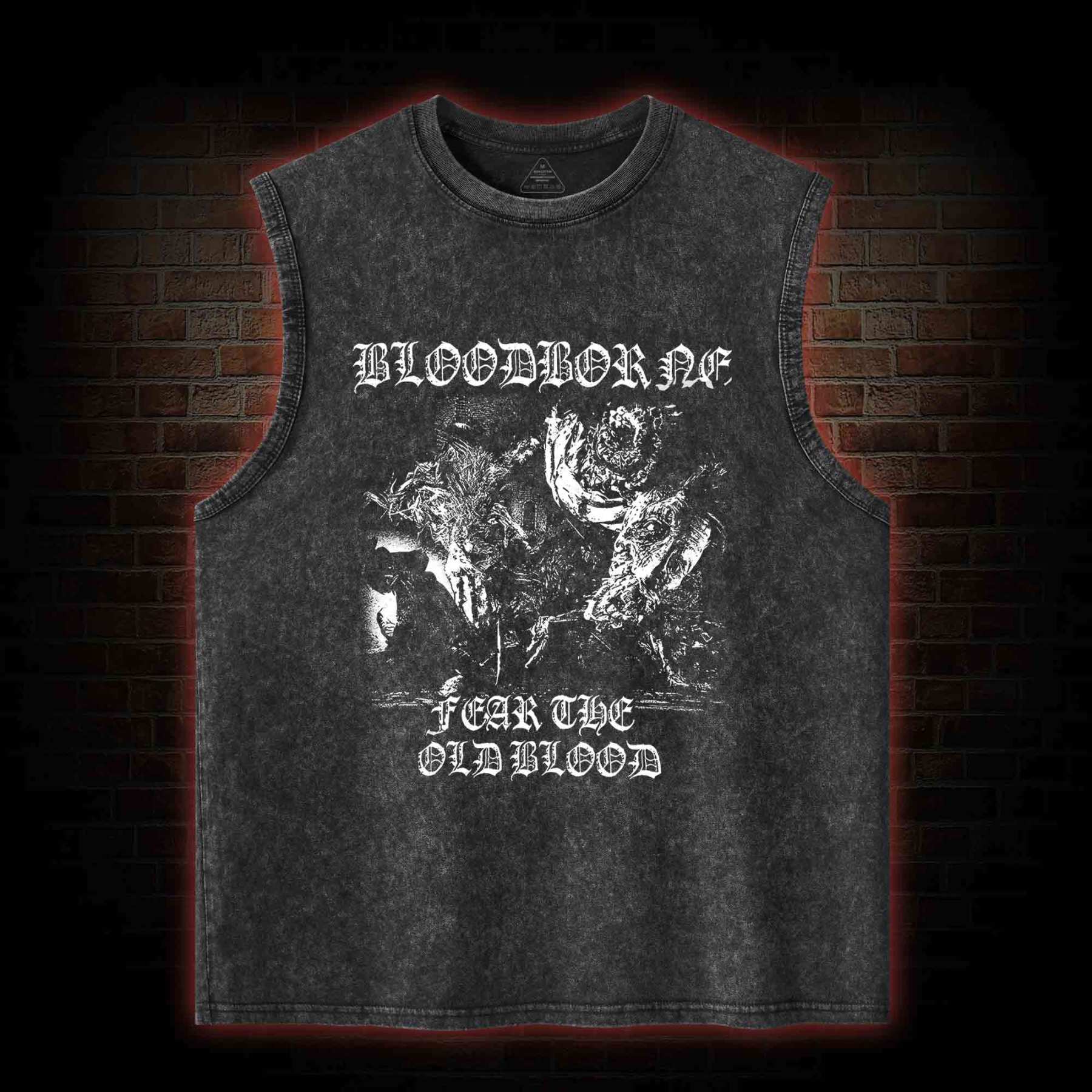 The Accursed Washed Tank Top