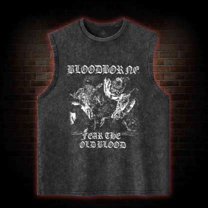 The Accursed Washed Tank Top