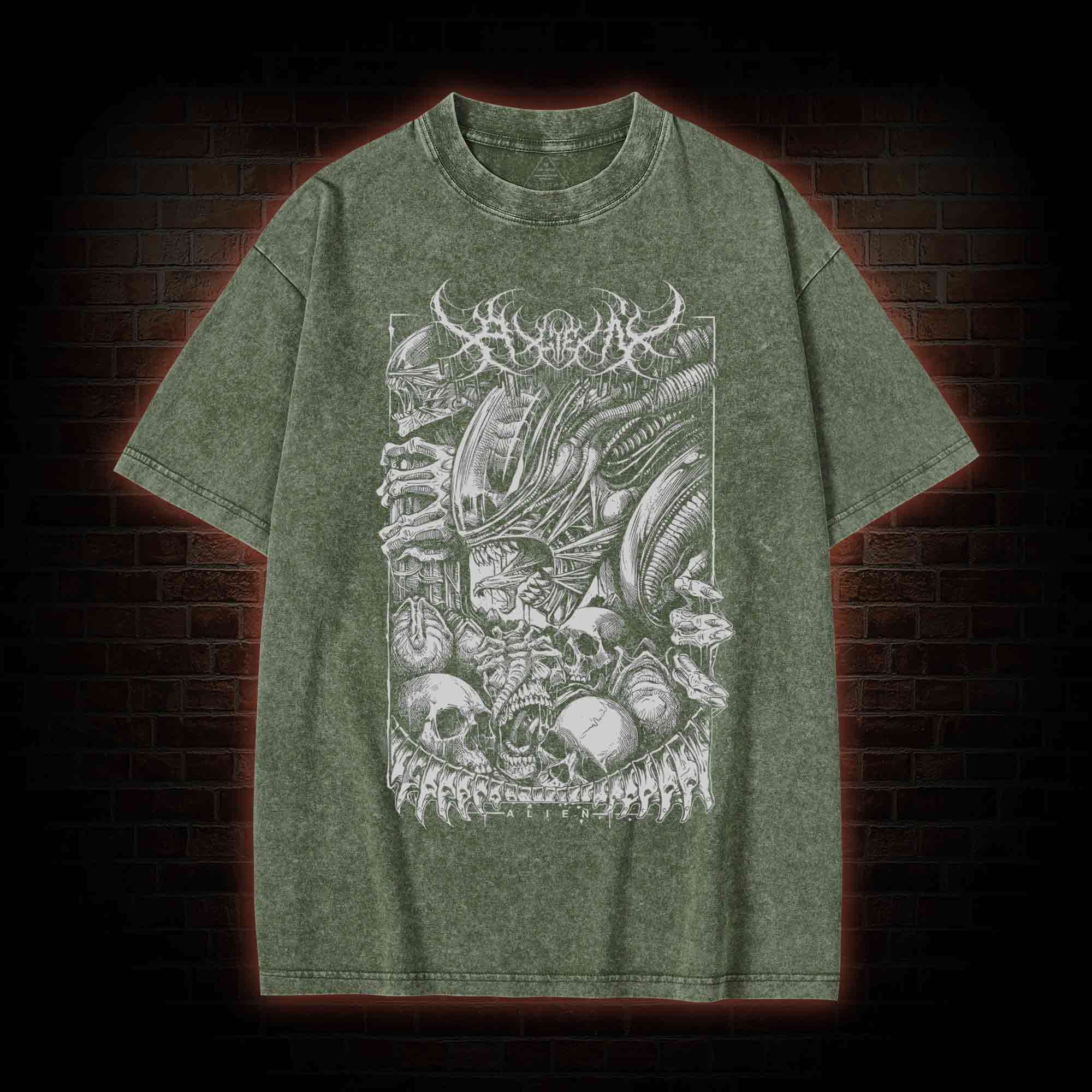 Alien Perfect Organism Vintage Washed T-shirt