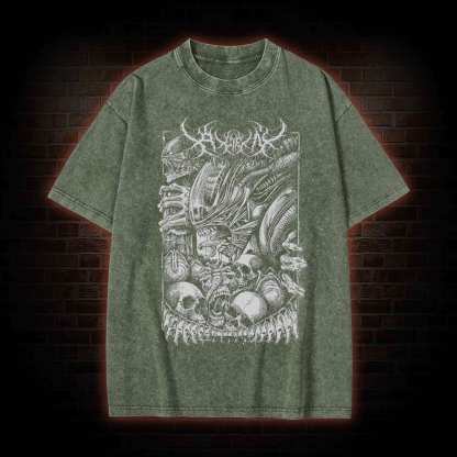 Alien Perfect Organism Vintage Washed T-shirt