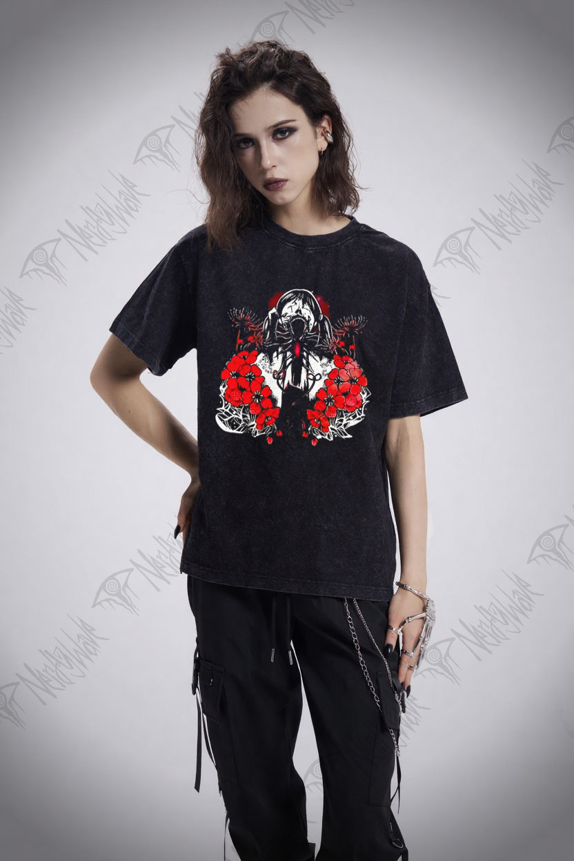 Nightmare Girl Washed T-shirt