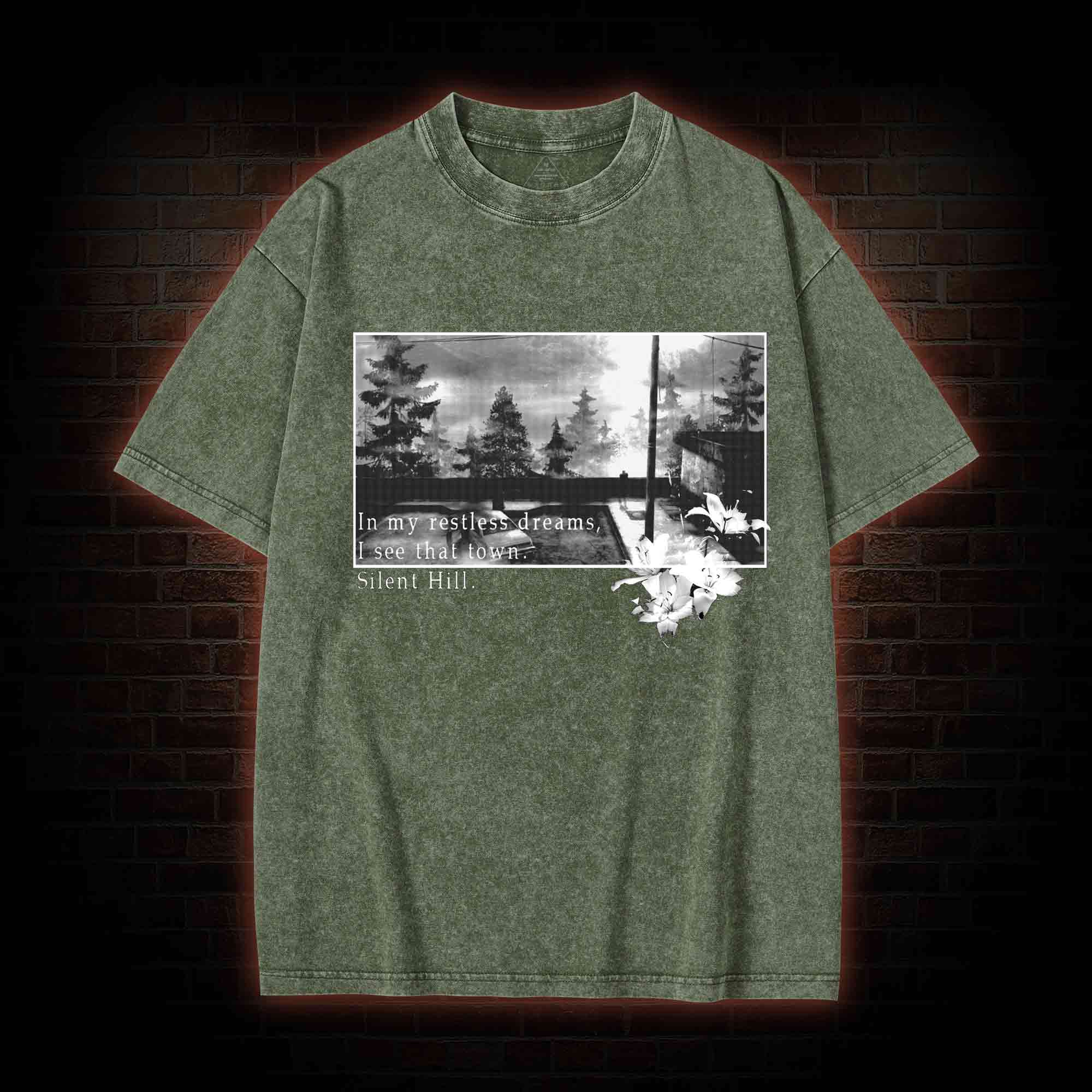 I See That Town Washed T-shirt