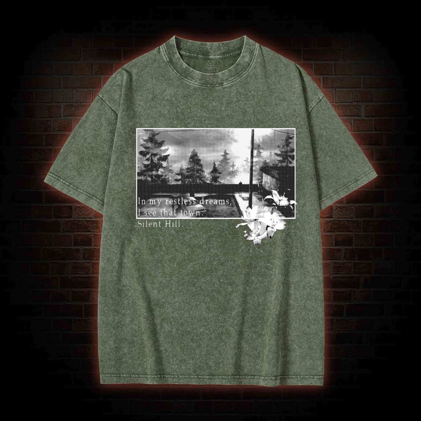 I See That Town Washed T-shirt