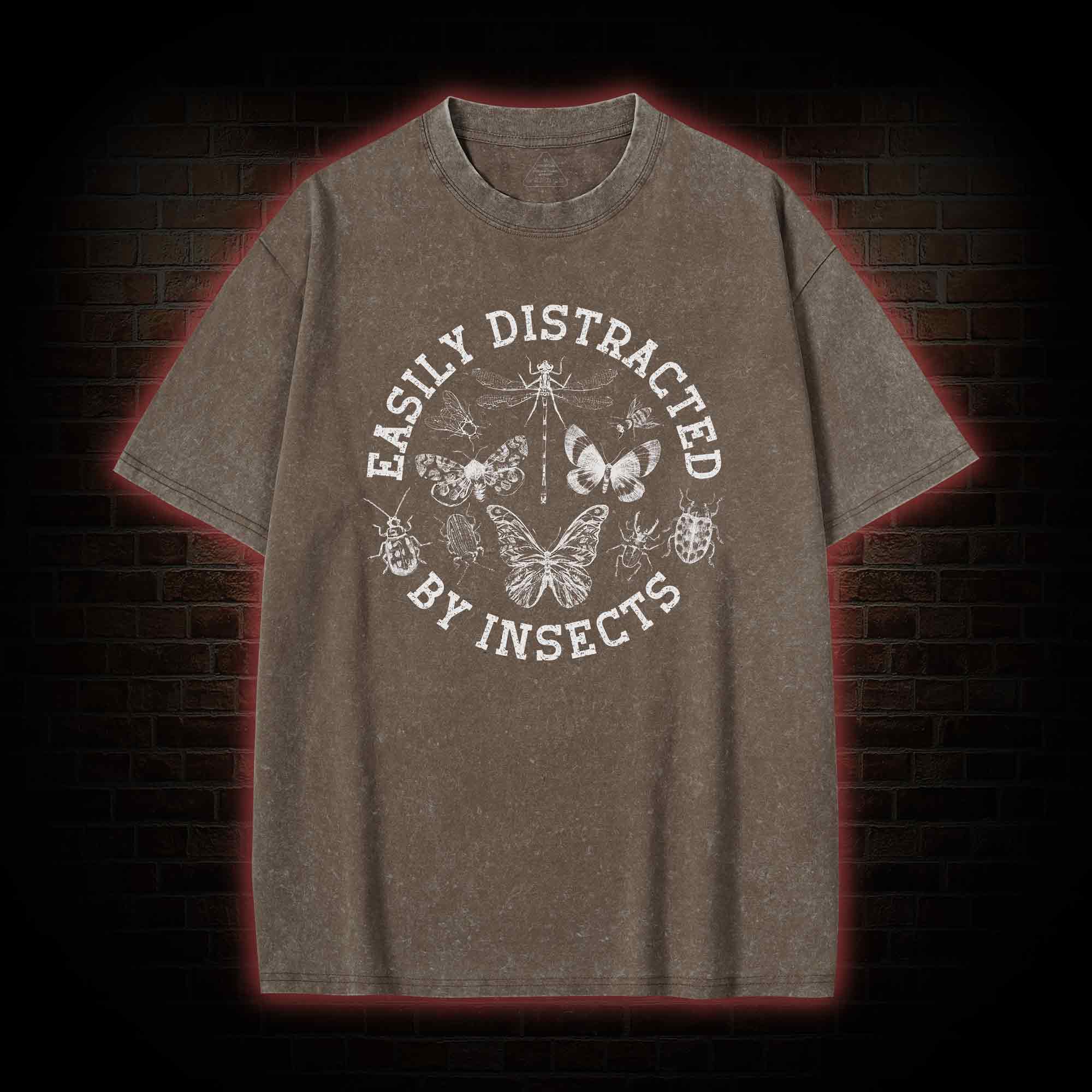 Insect Vintage Washed T-shirt
