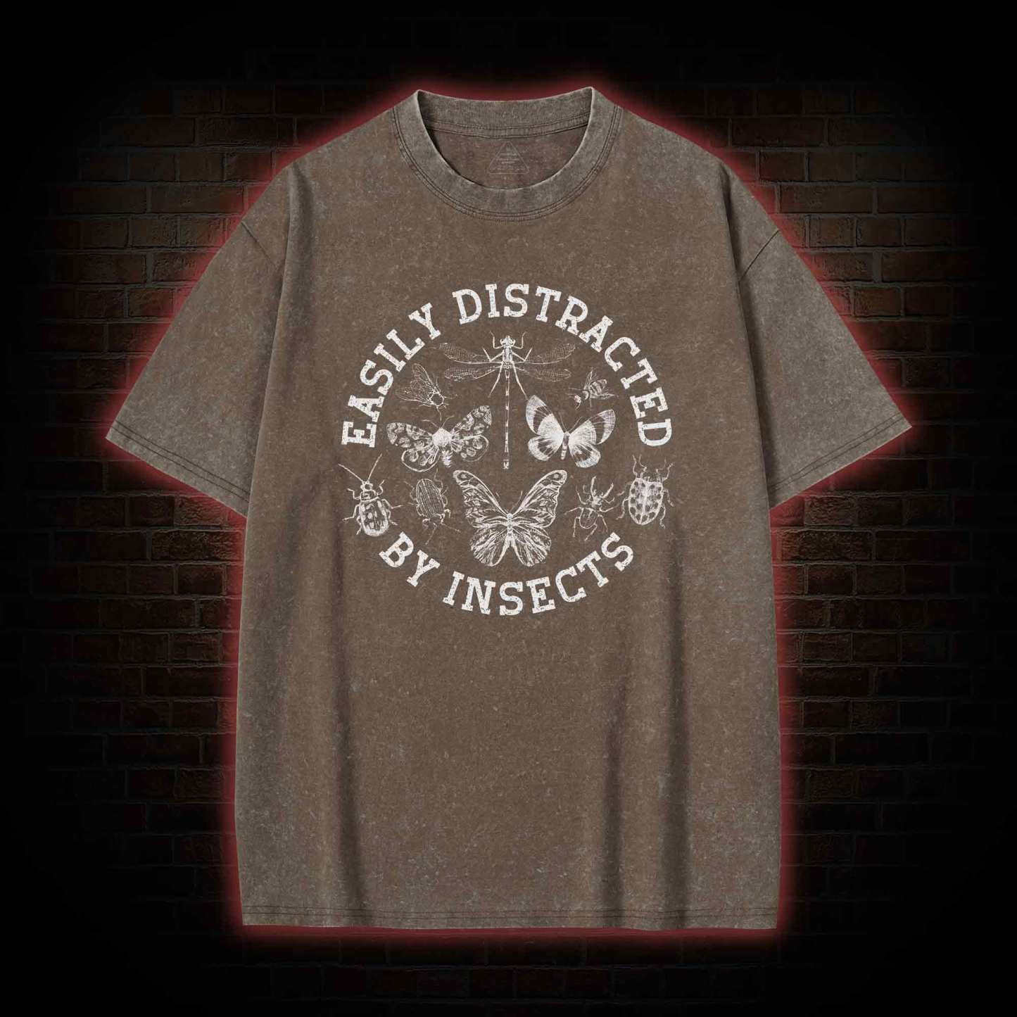 Insect Vintage Washed T-shirt