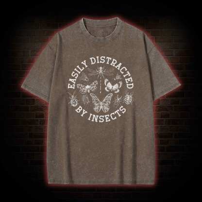 Insect Vintage Washed T-shirt