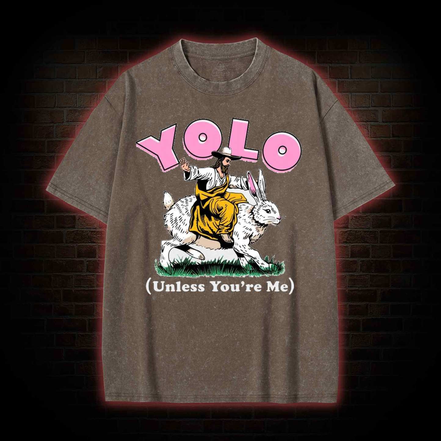 YOLO Unless You're Me Washed T-shirt