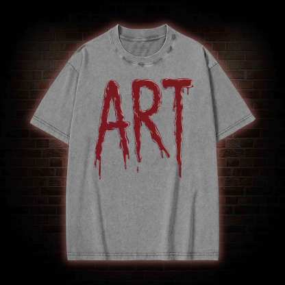 Art Washed T-shirt
