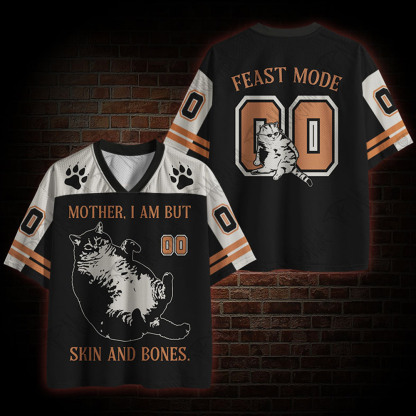 I am but Skin and Bones Mesh Jersey