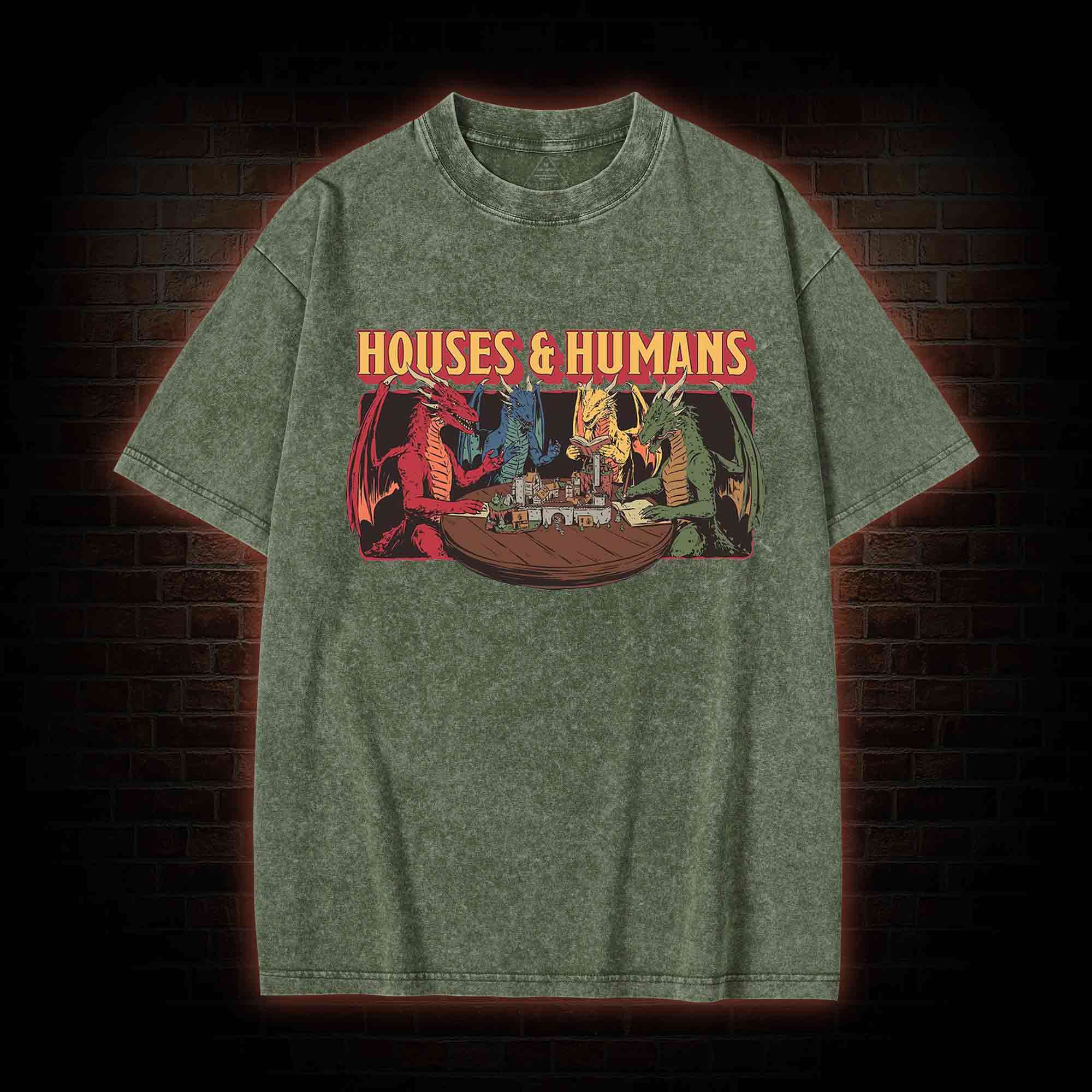 Houses and Humans Washed T-shirt