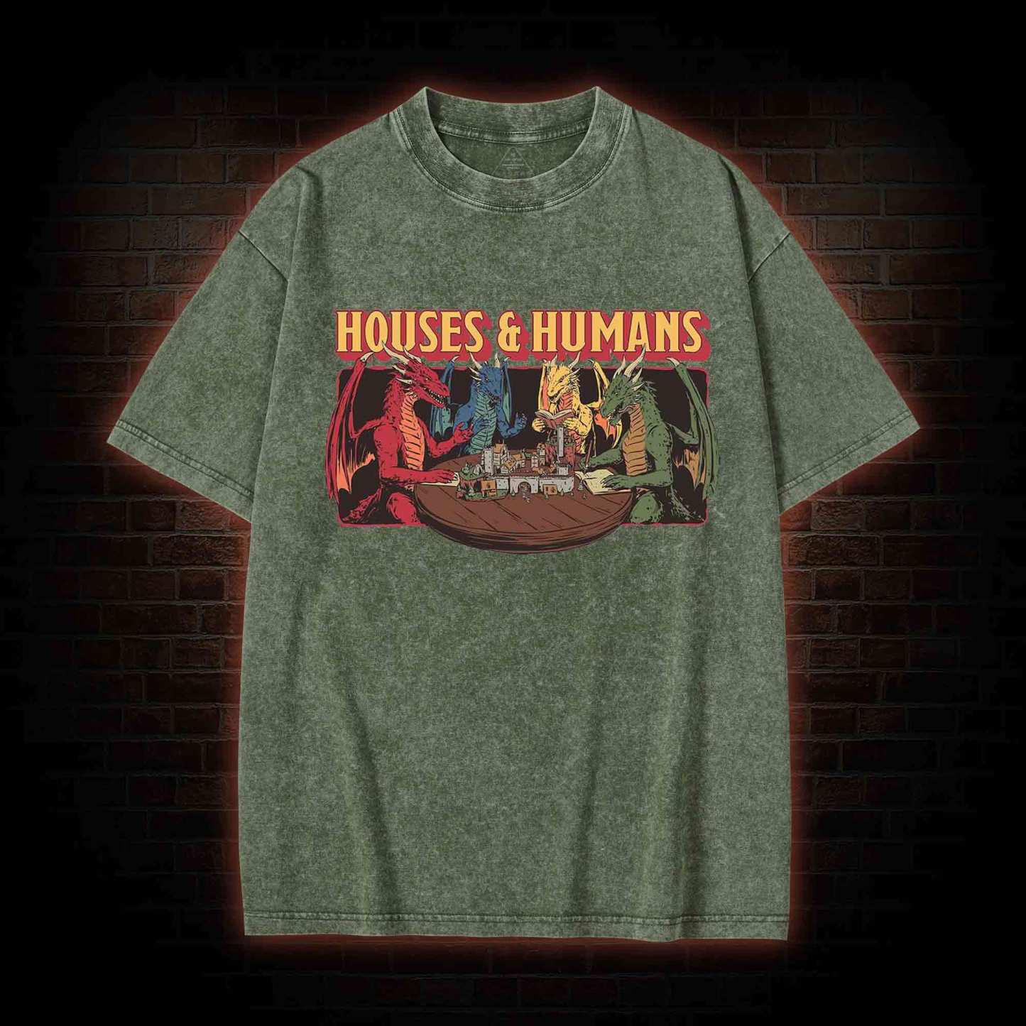Houses and Humans Washed T-shirt