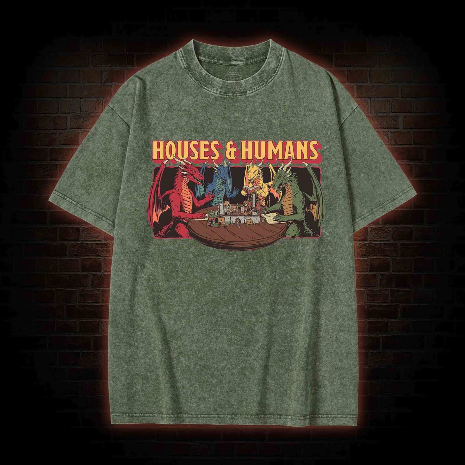 Houses and Humans Washed T-shirt