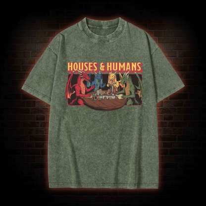 Houses and Humans Washed T-shirt