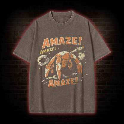 Amaze! Amaze! Amaze! Washed T-shirt