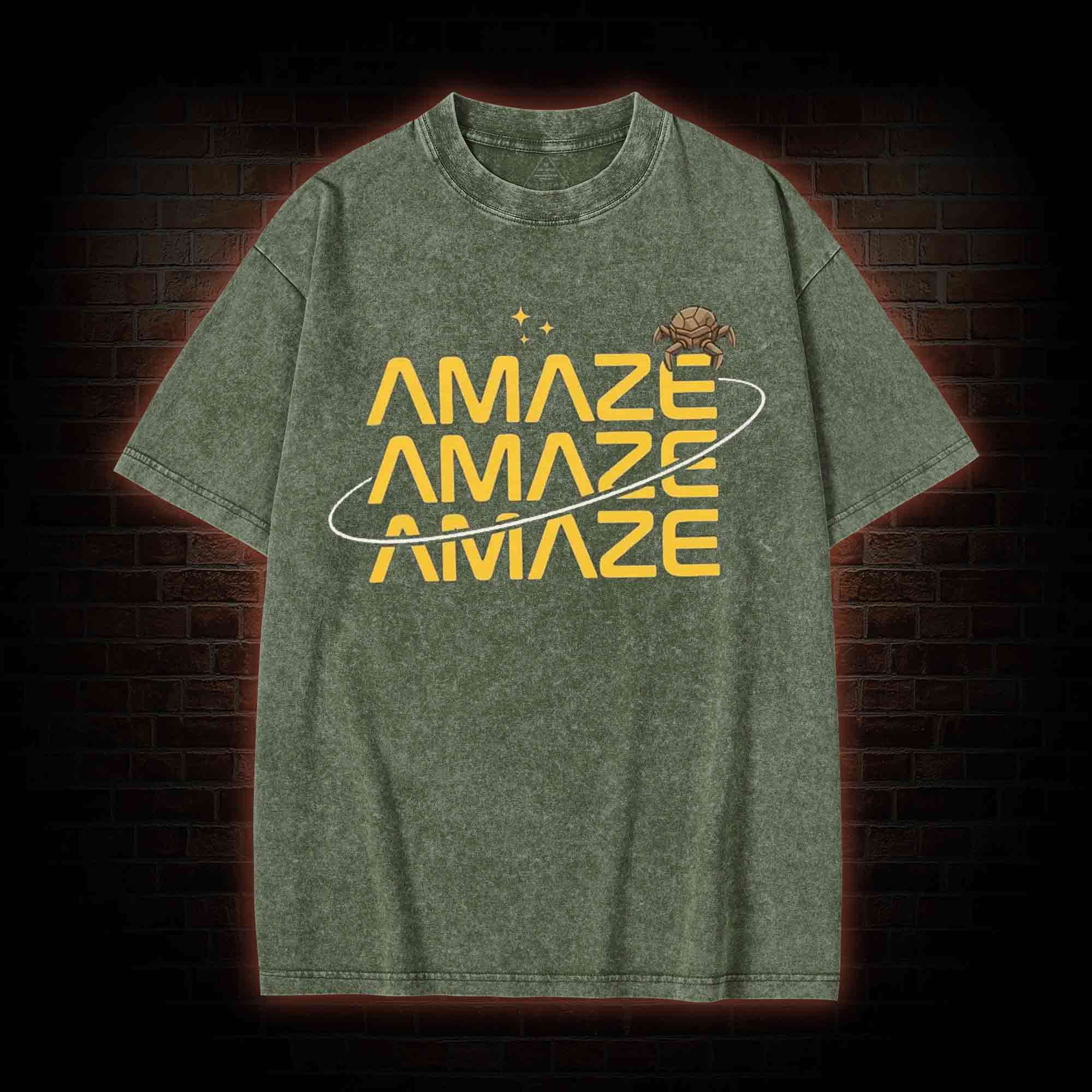 Amaze Space Washed T-shirt