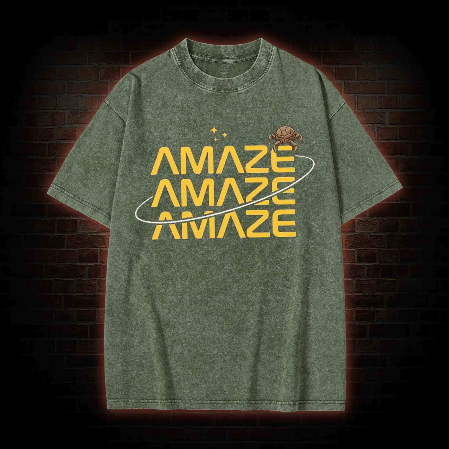 Amaze Space Washed T-shirt