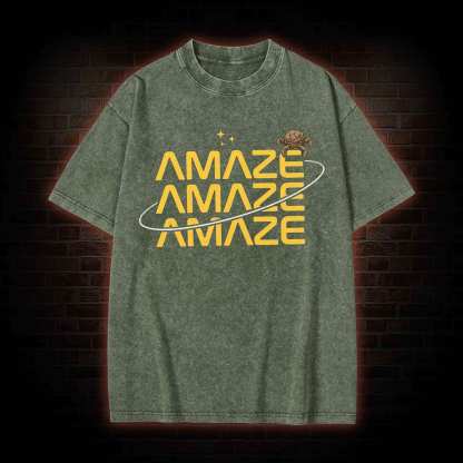 Amaze Space Washed T-shirt