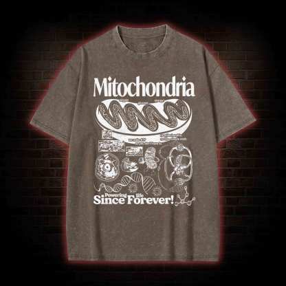 Mitochondria Vintage Washed T-shirt