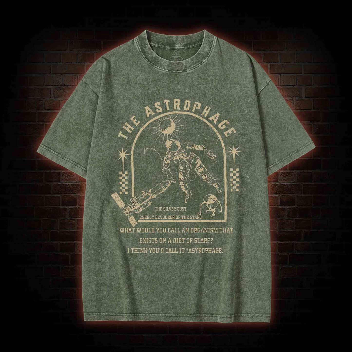 Astrophage Vintage Washed T-shirt