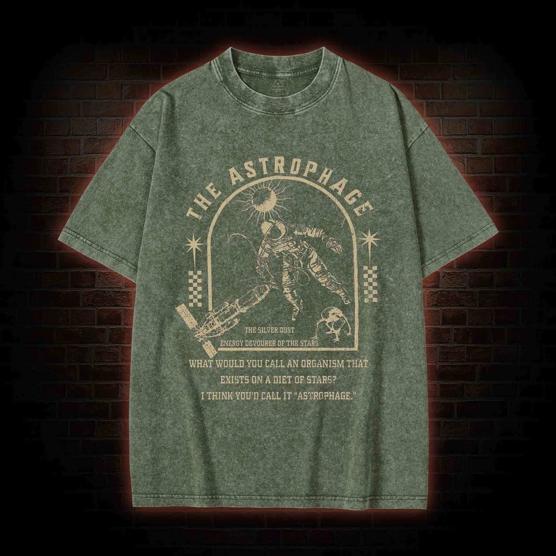 Astrophage Vintage Washed T-shirt