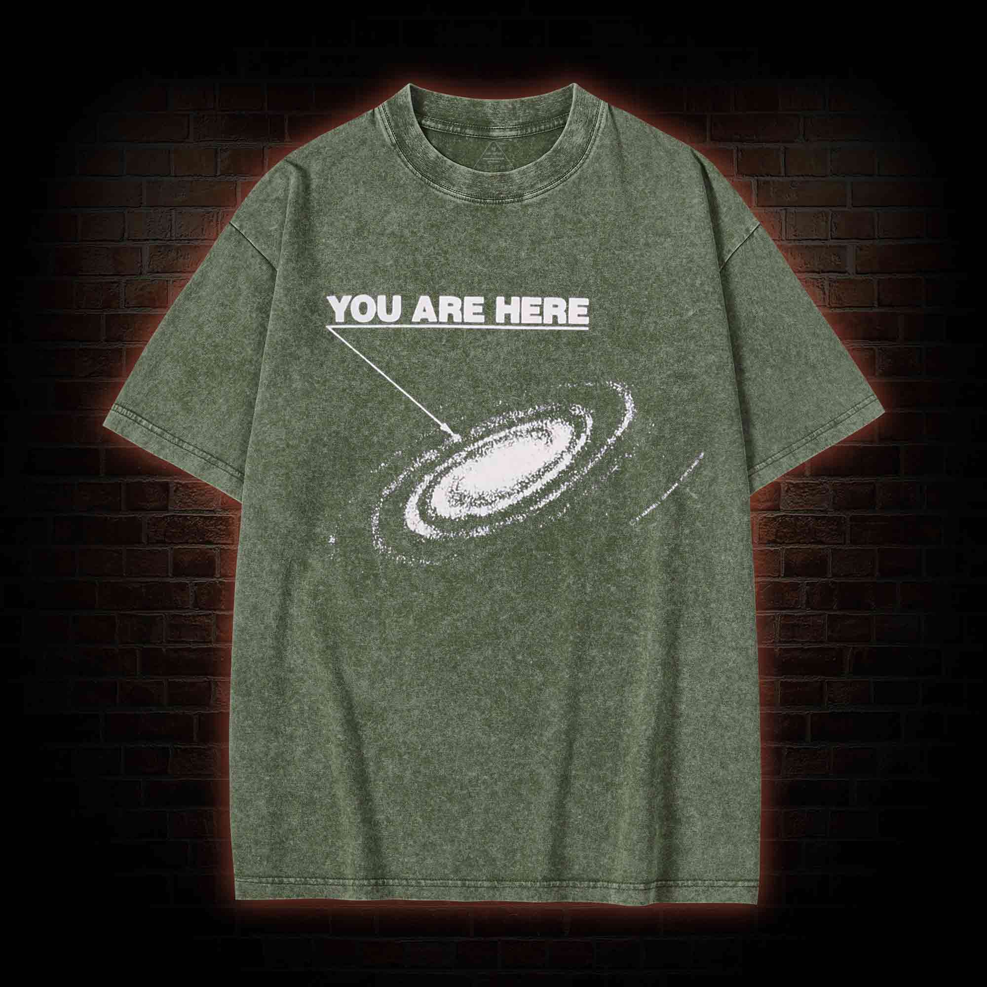 You Are Here Washed T-shirt