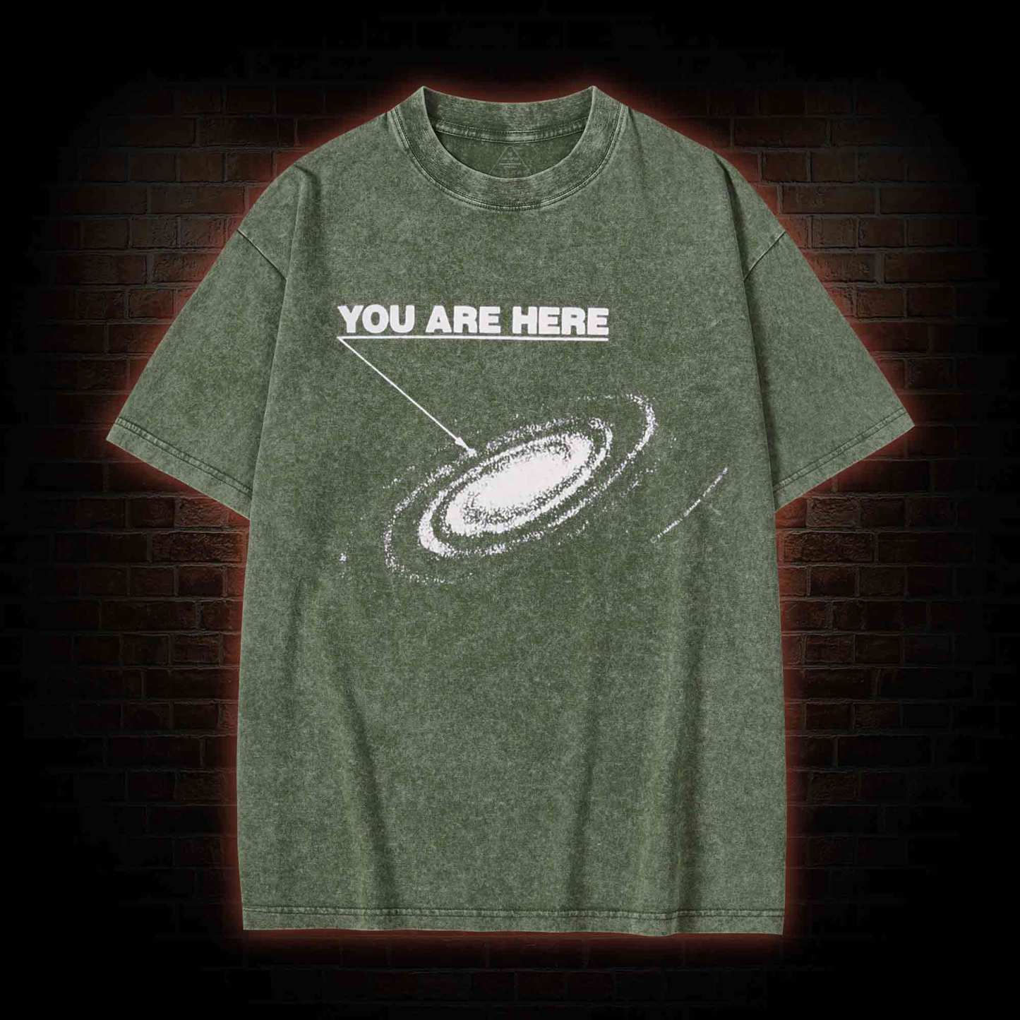 You Are Here Washed T-shirt