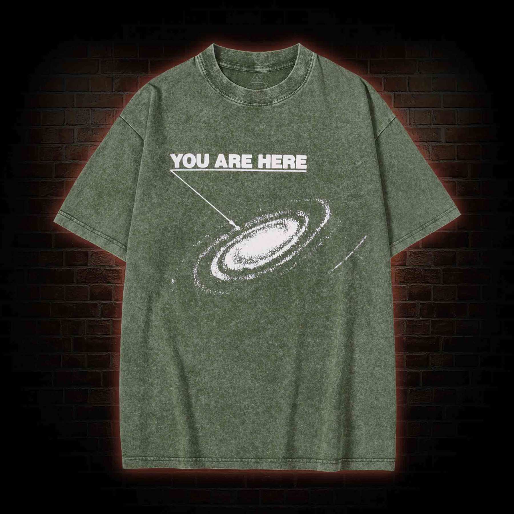 You Are Here Washed T-shirt