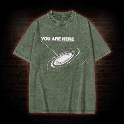 You Are Here Washed T-shirt