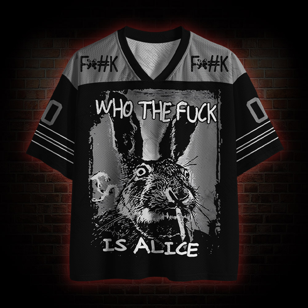 Who the Fck is Alice Mesh Jersey