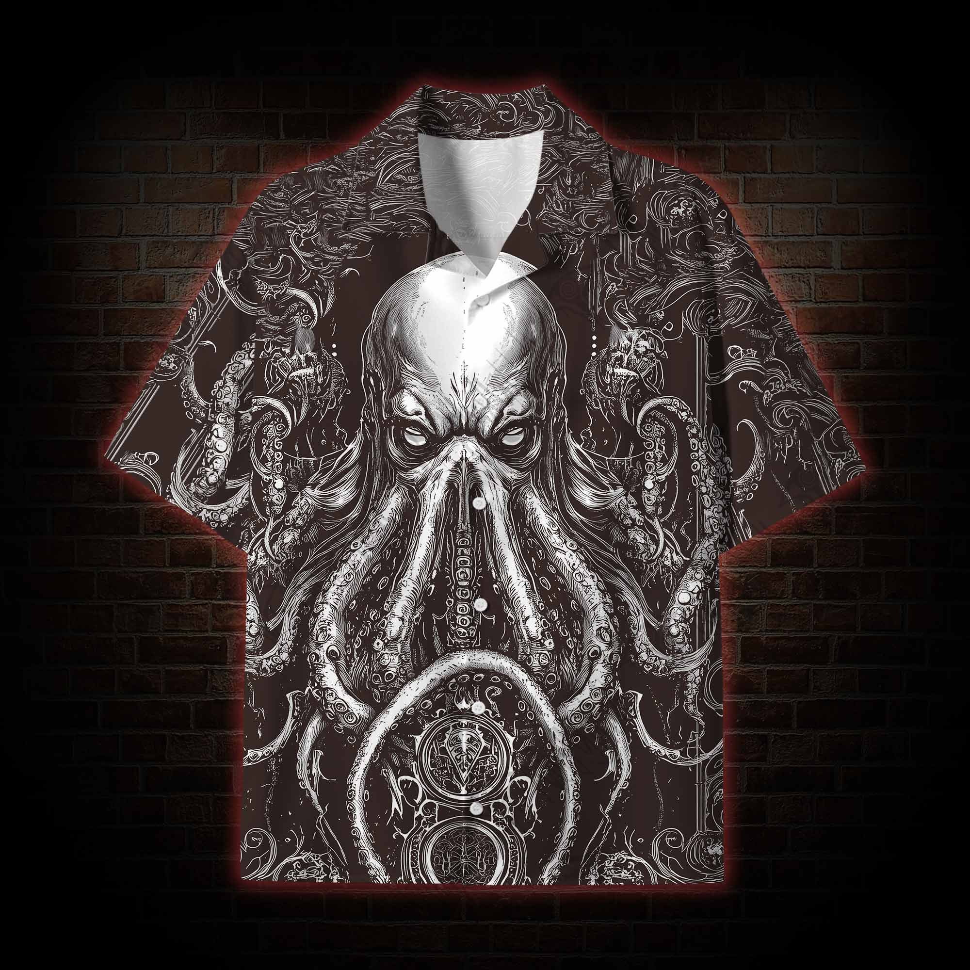 Cthulhu Lightweight Hawaiian Shirt