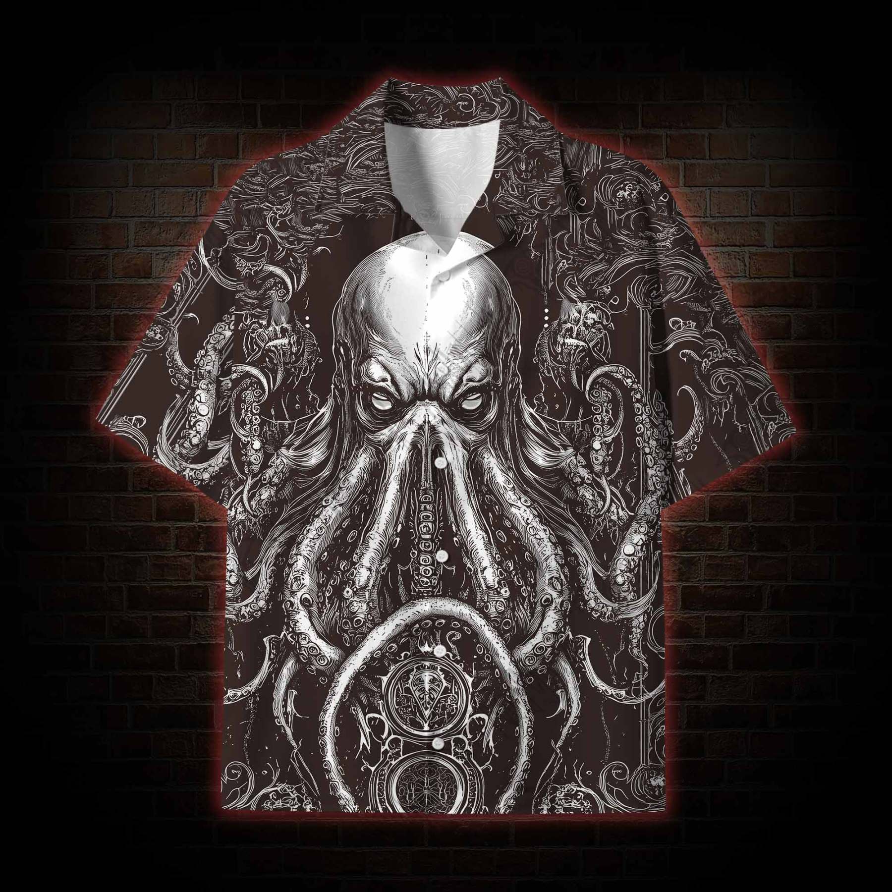 Cthulhu Lightweight Hawaiian Shirt