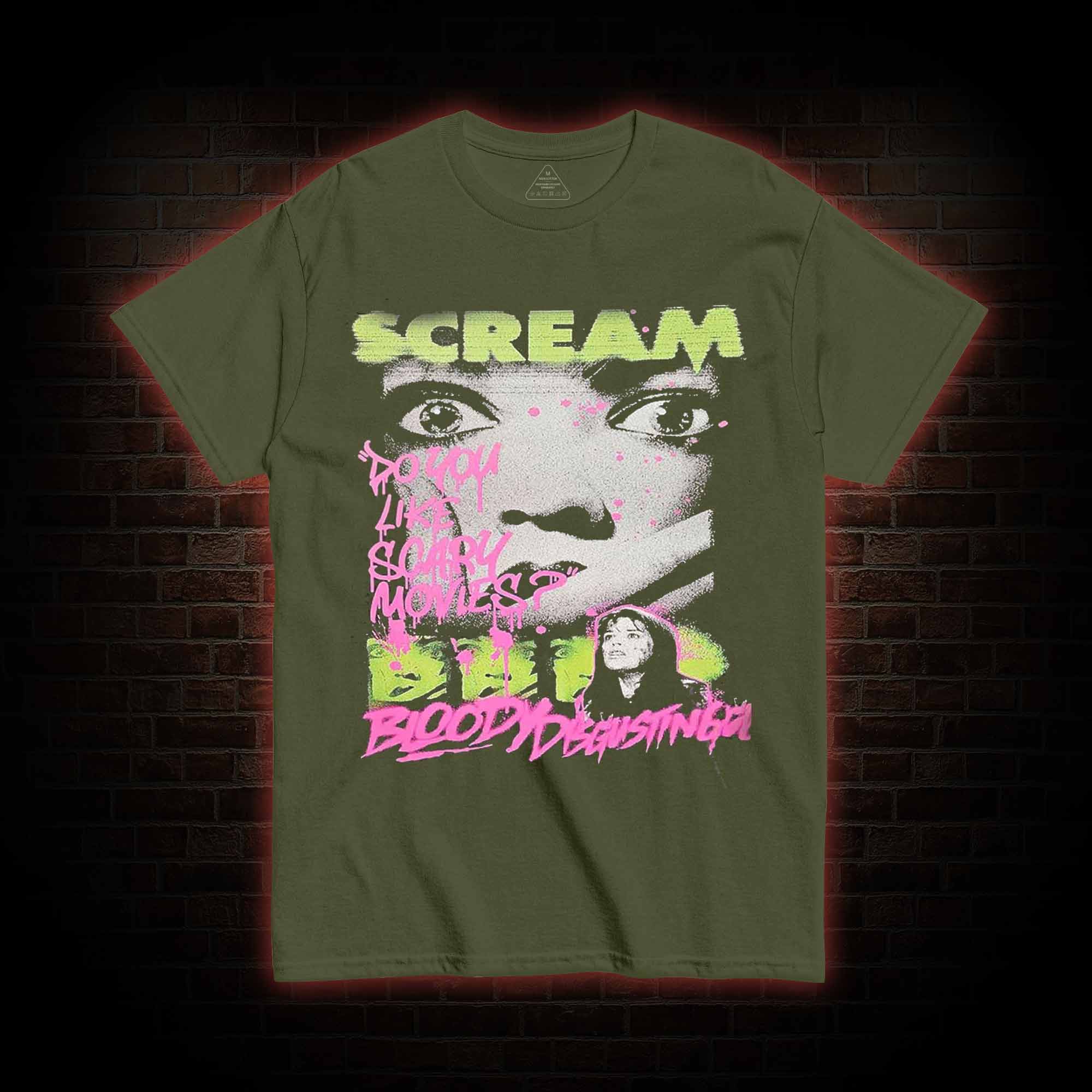 Do You Like Scary Movies? Vintage Movie T-shirt