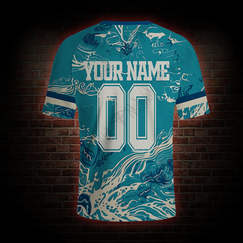 Personalized Ocean Australian Football Jersey