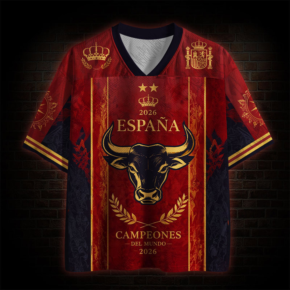 ESPAÑA Campeones Del Mundov Mesh Jersey