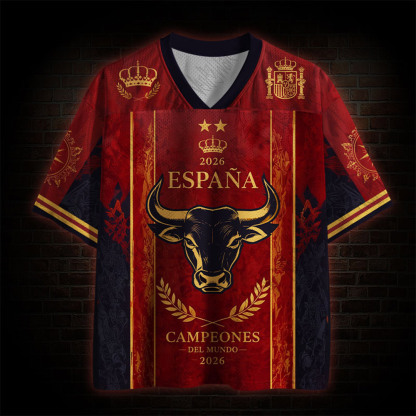 ESPAÑA Campeones Del Mundov Mesh Jersey